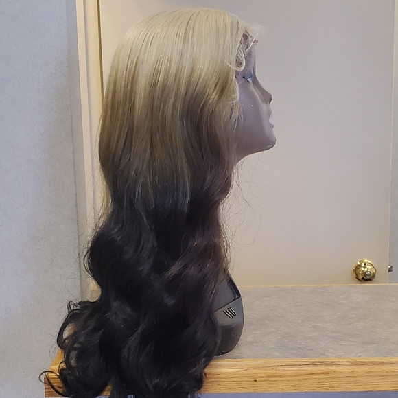 Dipped In Chocolate Synthetic Lace Front Wig - Picture 5 of 7